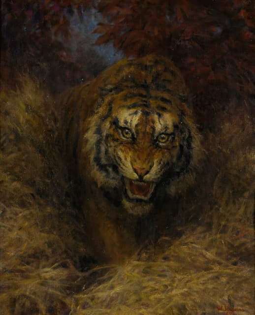 William Huggins - Tiger In The Grass