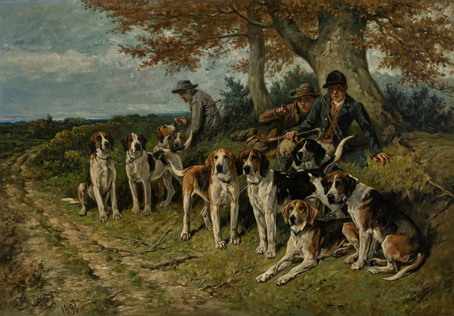 John Emms - The Newforest Buckhounds