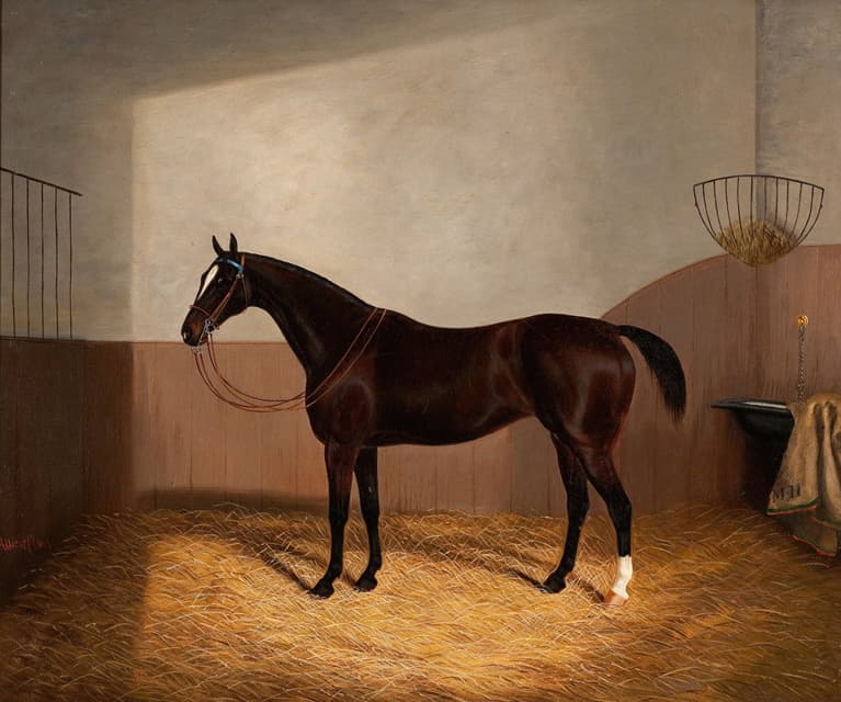 Albert Clark - Race Horse