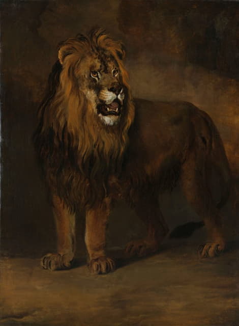Pieter Gerardus van Os - A Lion from the Menagerie of King Louis Napoleon, 1808