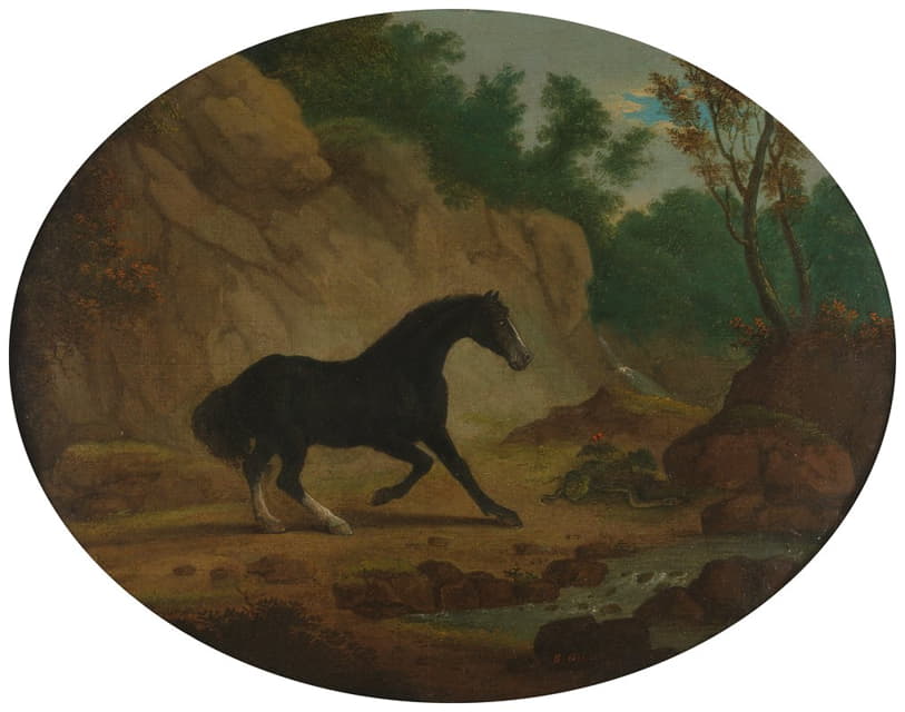Sawrey Gilpin - A Horse Frightened by a Snake