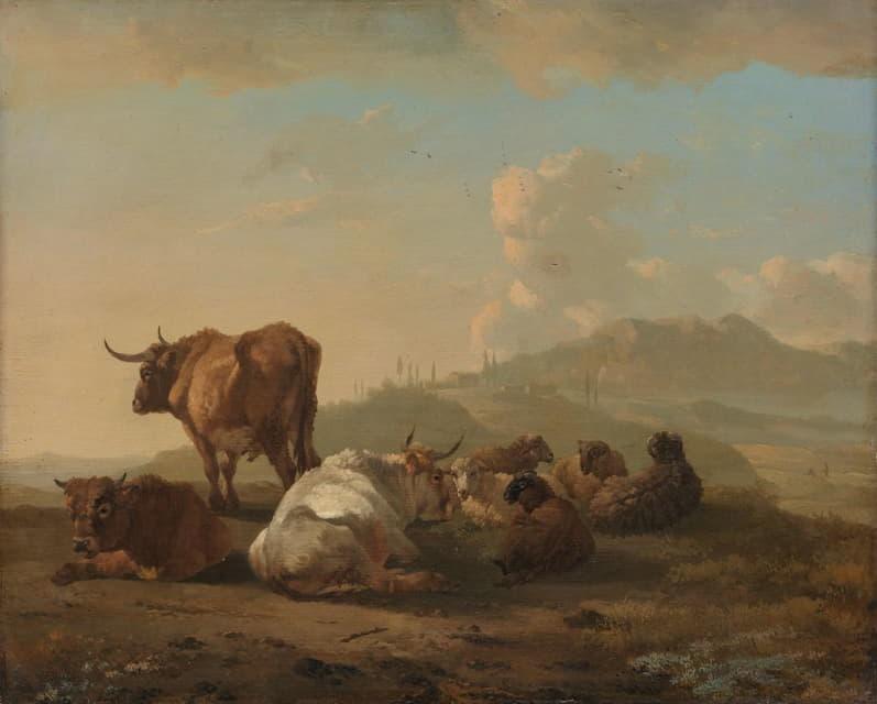 Willem Romeyn - Resting herd