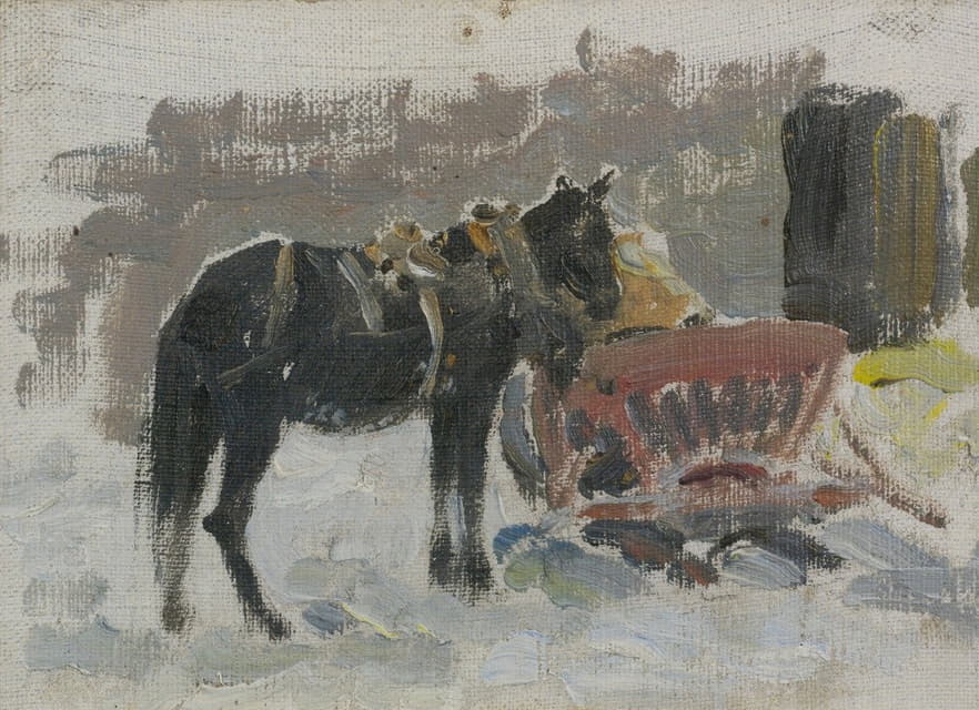 Ivan Semenovich Kulikov - Horse And Cart