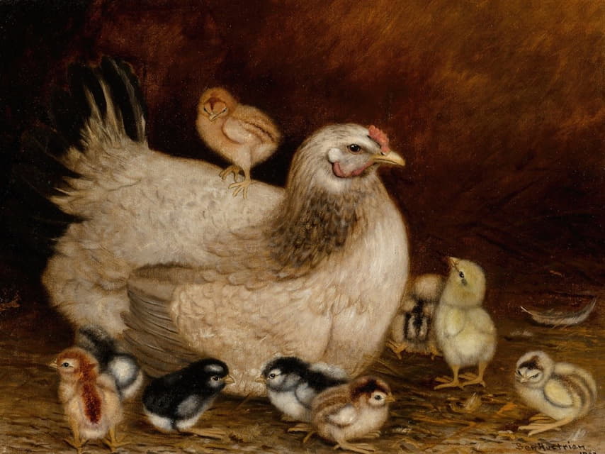 Ben Austrian - Mother Hen and Chicks