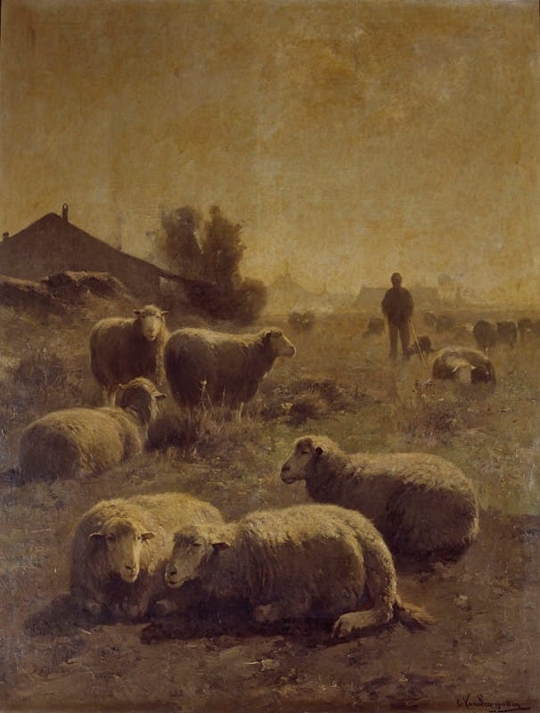 Corneille Van Leemputten - The Flock