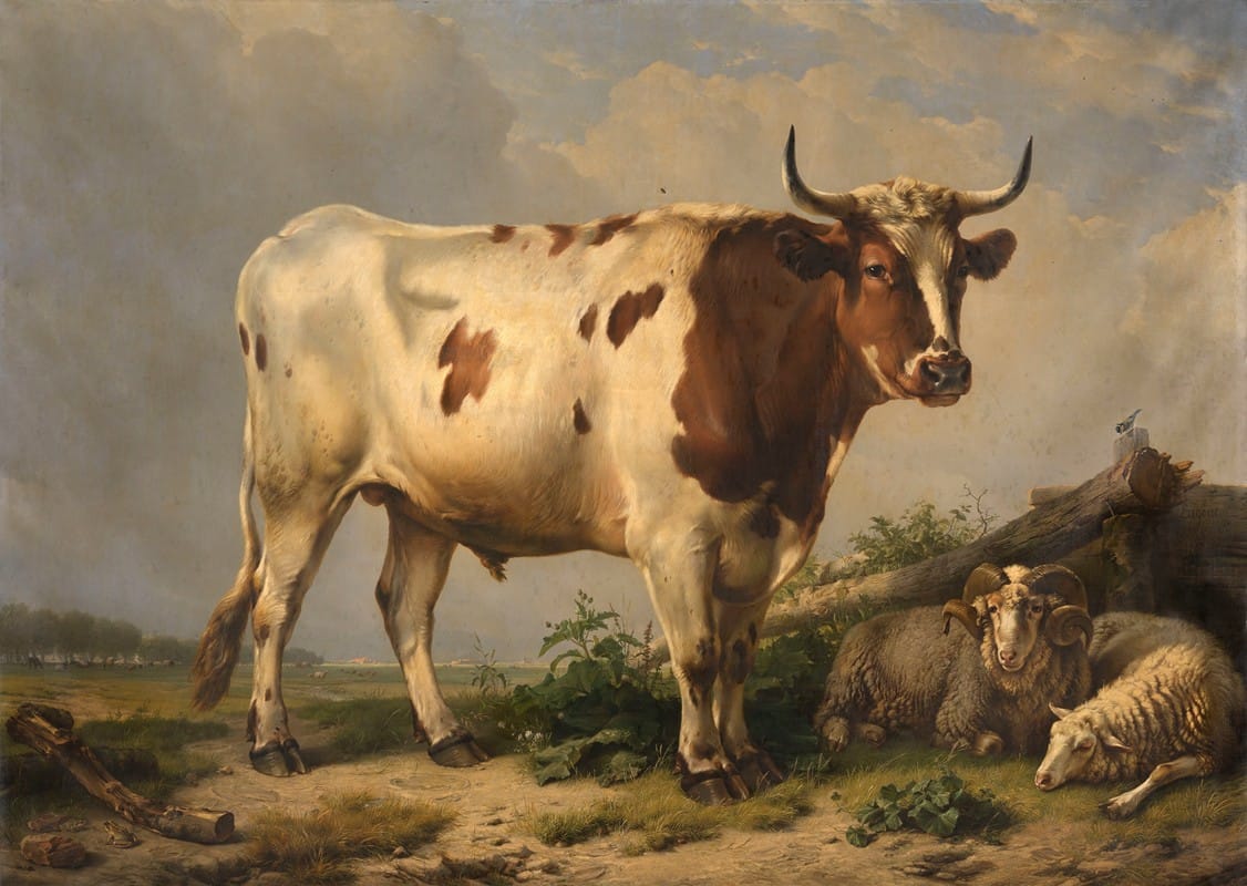 Eugène Joseph Verboeckhoven - Bull