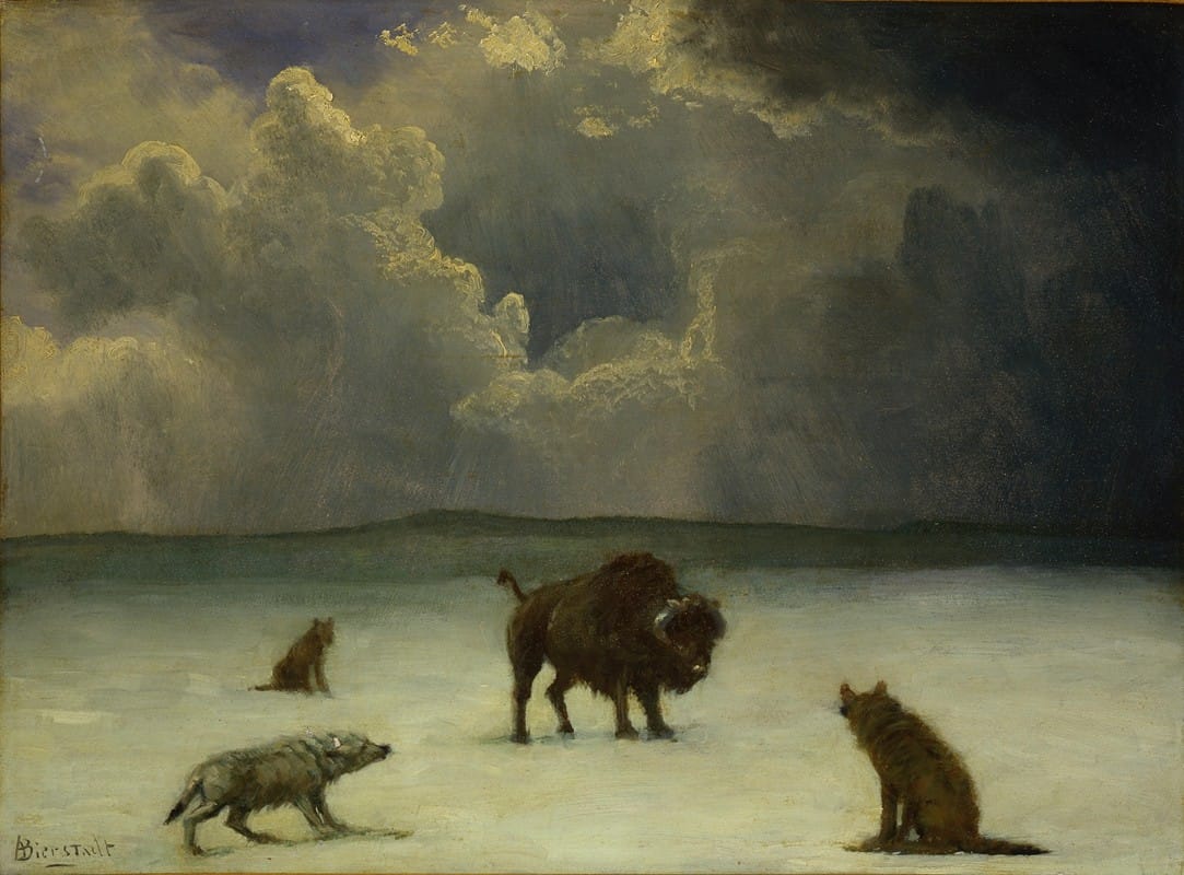 Albert Bierstadt - Trapped