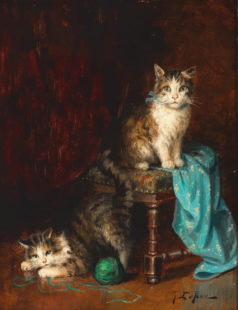 Jules Le Roy - Kittens Playing – The Model