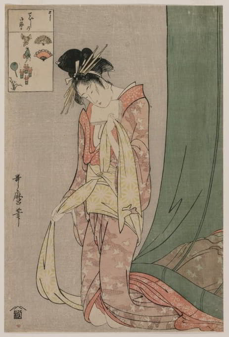 《拼图》系列中的哈娜·阿吉（Hanaōgi ofŌgiya）