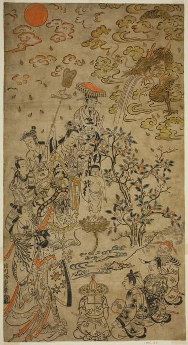 Hanegawa Chincho - Birth of the Buddha