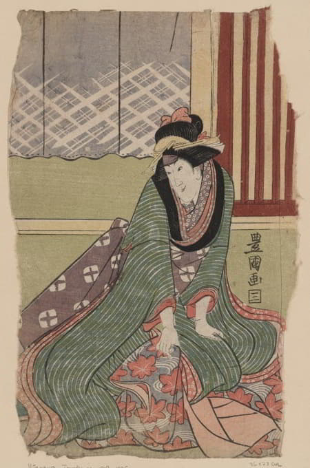 Toyokuni Utagawa - Iwai Hanshirō