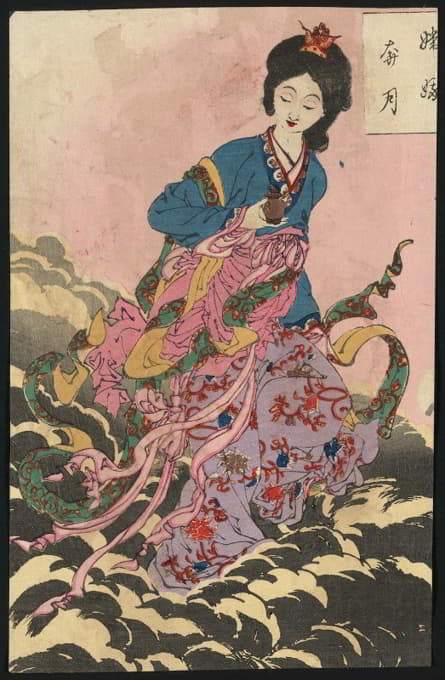 Tsukioka Yoshitoshi - Jōga hongetsu