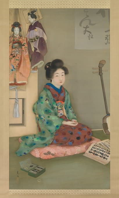 Arai Kōu - Female Chanter for Jōruri Puppet Theater