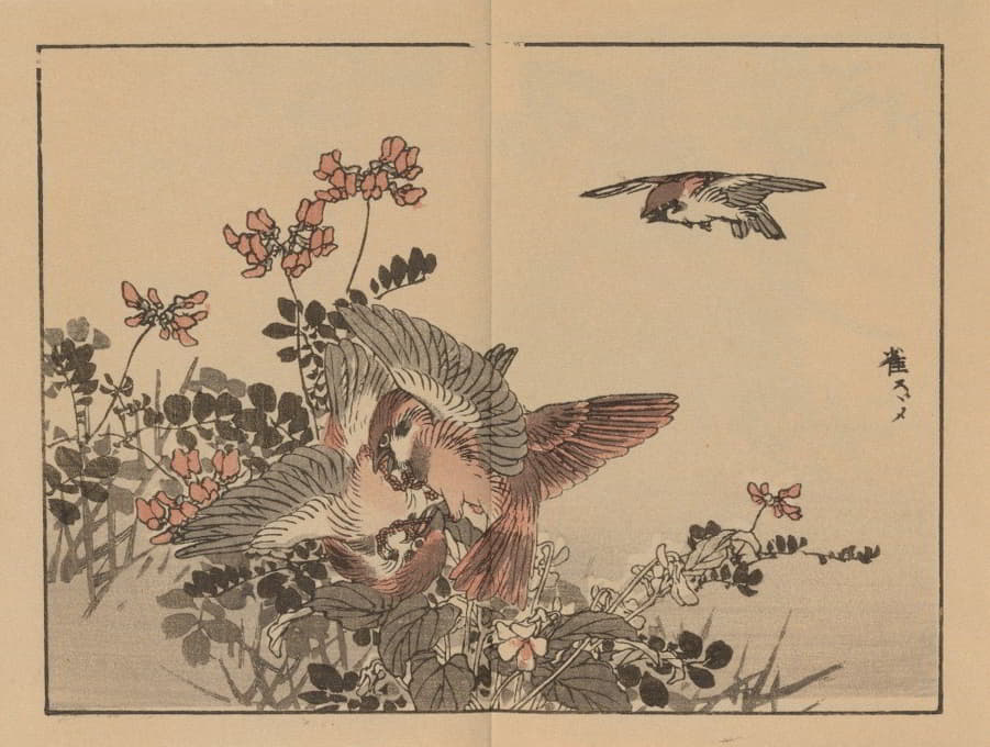 Kōno Bairei - 楳岭画谱, 第4页