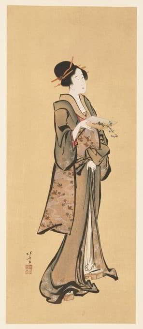 Shiichi Tajima - Masterpieces selected from the Ukiyoyé School, Pl.28