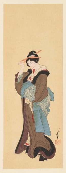 Shiichi Tajima - Masterpieces selected from the Ukiyoyé School, Pl.31