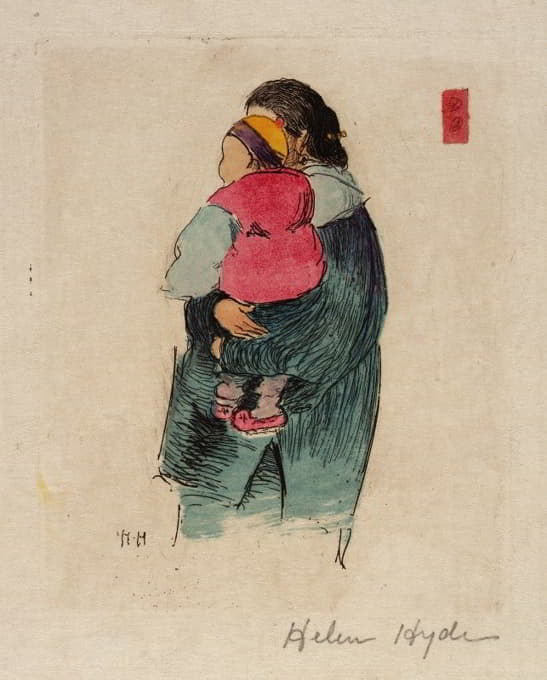 Helen Hyde - Mother and Child