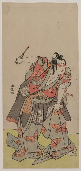 Katsukawa Shunshō - Ichikawa Yaozo II as Soga no Goro