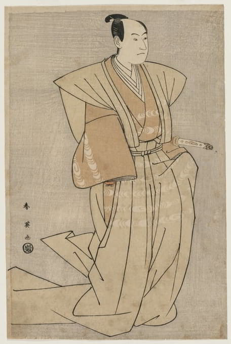 Sawamura Sojuro III作为Kanadehon Chushingura的Enya Hangan