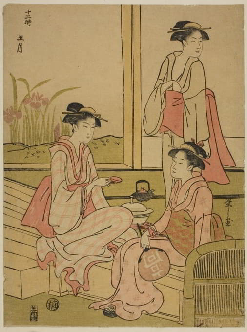 Chōbunsai Eishi - The Fifth Month (Gogatsu), from the series ‘The Twelve Months (Juni toki)’