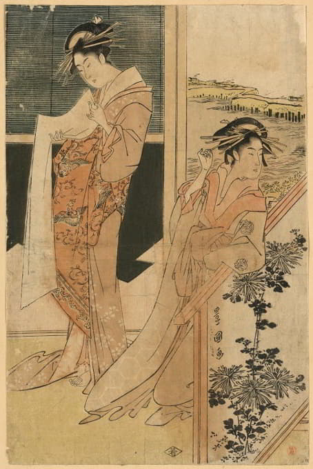 Toyokuni Utagawa - Sanya karitaku no zu