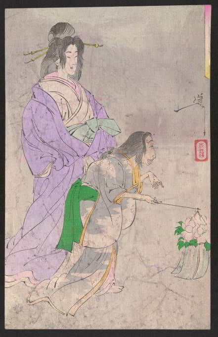 Tsukioka Yoshitoshi - Botandōrō