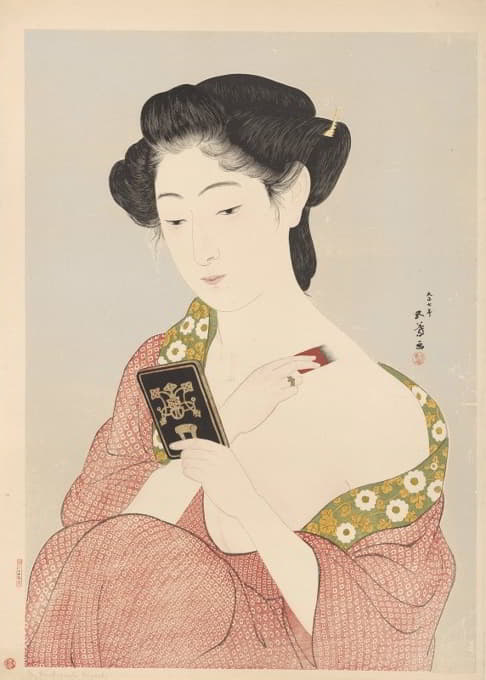 Hashiguchi Goyō - Make-up