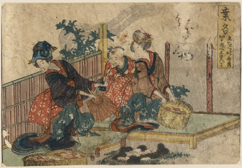 Katsushika Hokusai - Kuwana
