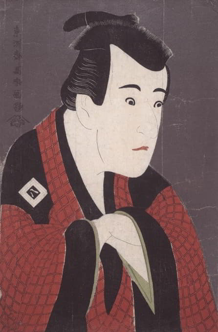 Tōshūsai Sharaku - The Actor Ichikawa Yaozo III as Tanabe Bunzo from the play The Iris Soga of the Bunroku Period