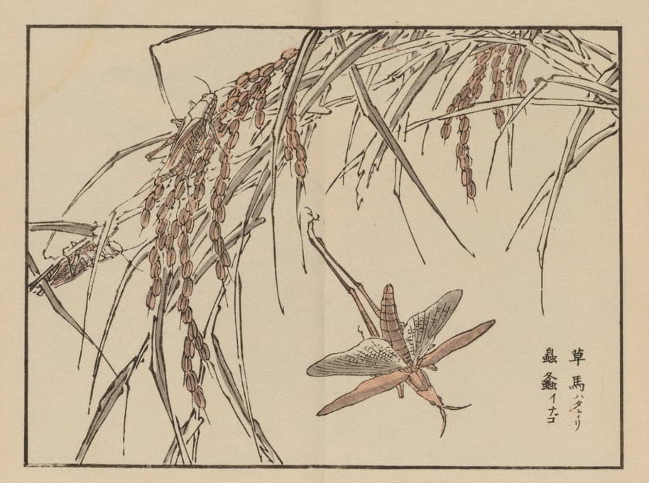Kōno Bairei - 楳岭画谱, Pl.72