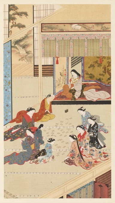 Shiichi Tajima - Masterpieces selected from the Ukiyoyé School, 第1页