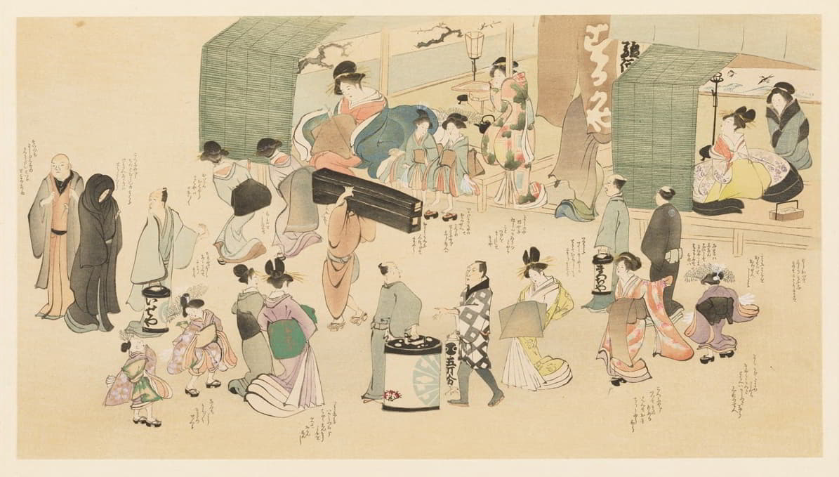 Shiichi Tajima - Masterpieces selected from the Ukiyoyé School, Pl.10