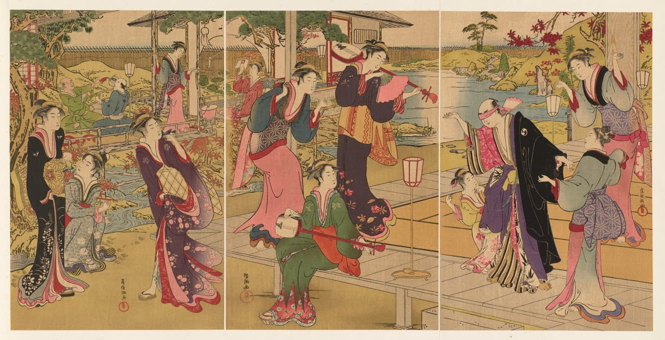 Shiichi Tajima - Masterpieces selected from the Ukiyoyé School, Pl.13