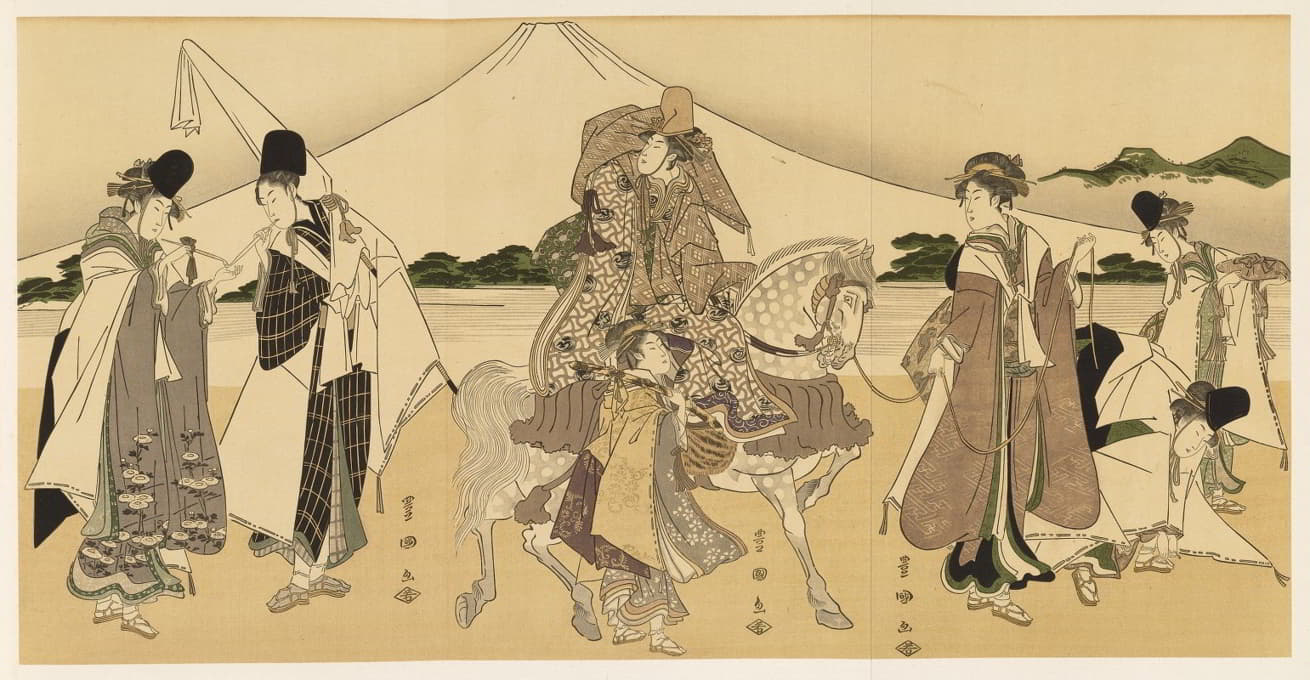Shiichi Tajima - Masterpieces selected from the Ukiyoyé School, Pl.16