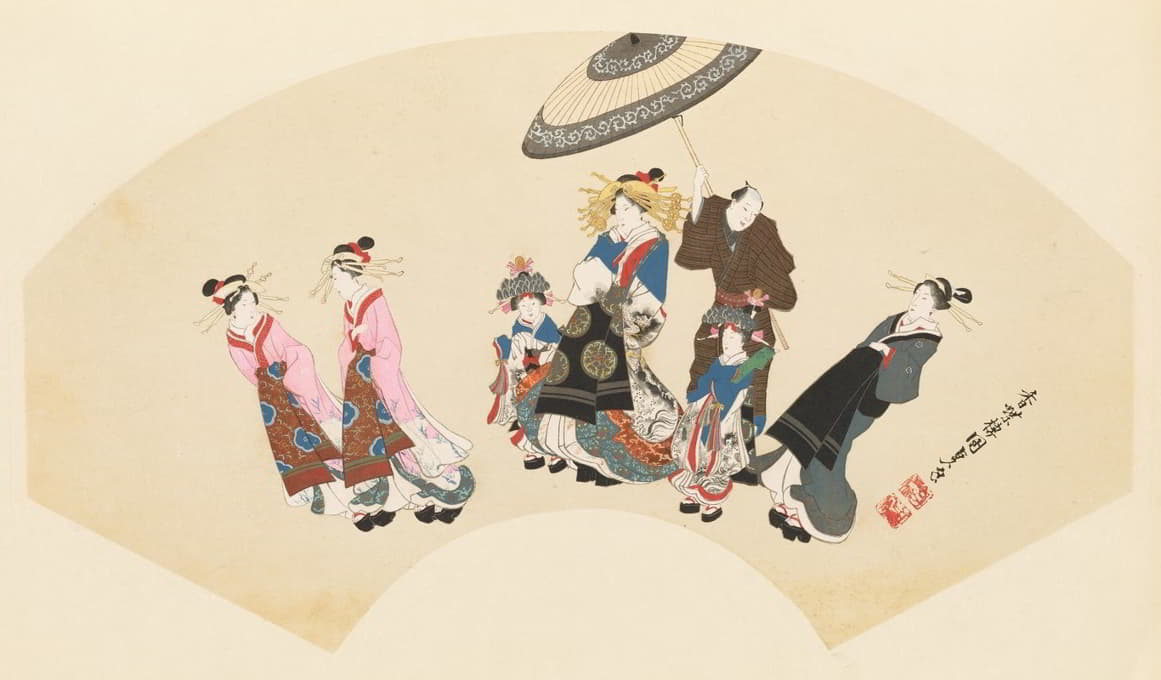 Shiichi Tajima - Masterpieces selected from the Ukiyoyé School, Pl.18