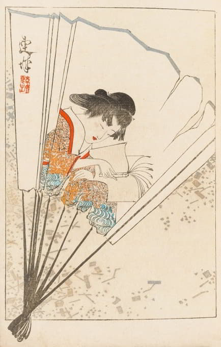 Nakayasu Shinzaburō - Shin zuan, Pl.12