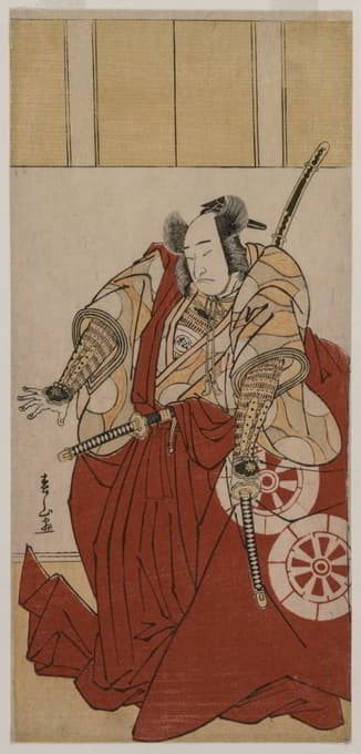Katsukawa Shunzan - Onoe Matsusuke as Usui Sadamitsu
