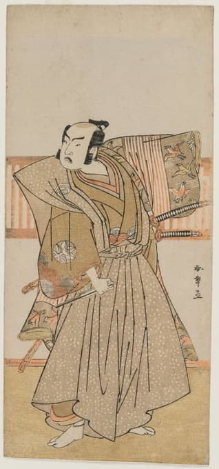 Katsukawa Shunshō - Ichimura Uzaemon IX as Soga no Juro