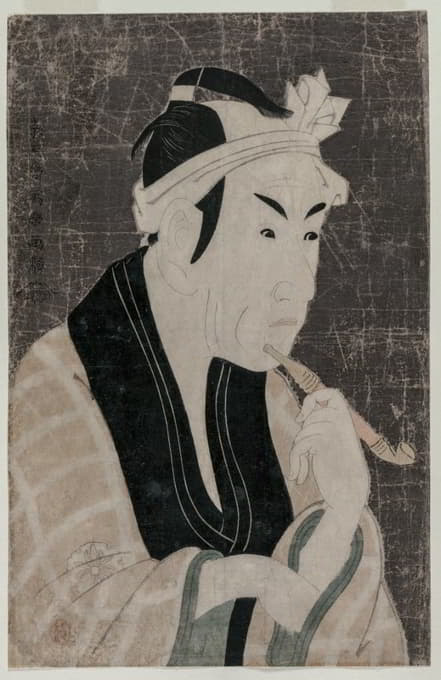 Tōshūsai Sharaku - Matsumoto Koshiro IV as Gorobei, the Fish Seller from Sanya