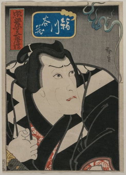 Gosōtei Hirosada - Kinugawa Tanizō in A Mirror of Brave and Loyal Wrestlers (Chūkō Sekitori Kagami)