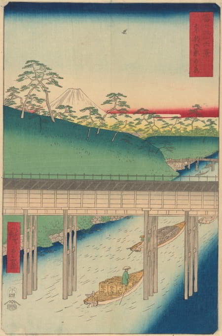 富士三十六景：御茶水桥