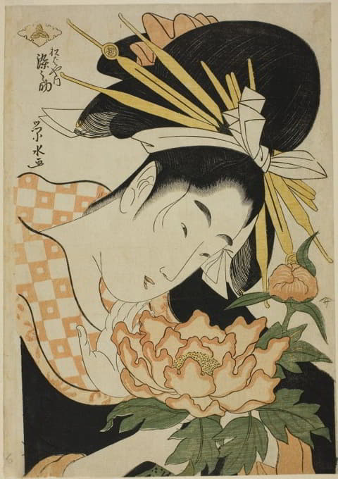 Ichirakutei Eisui - The Courtesan Somenosuke of the Matsubaya