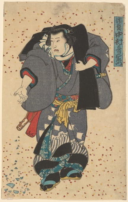 Utagawa Kunisada (Toyokuni III) - Actor Playing the Role of Nuregami