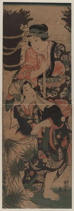 Utagawa Kuniyoshi - Shibakari to sentaku