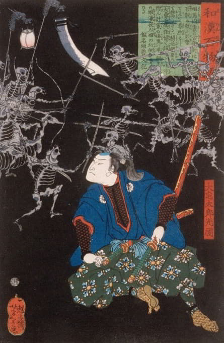 Ōya TarōMitsukune观察骷髅