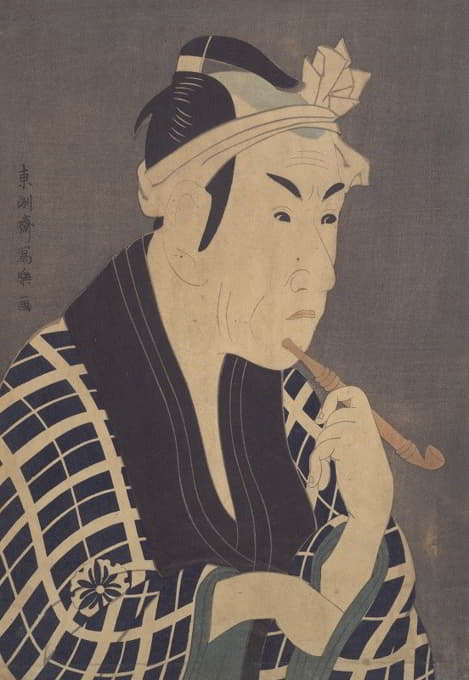 Tōshūsai Sharaku - The Actor Matsumoto Koshiro IV as the Fishmonger Gorobei from the play A Medley of Tales of Revenge
