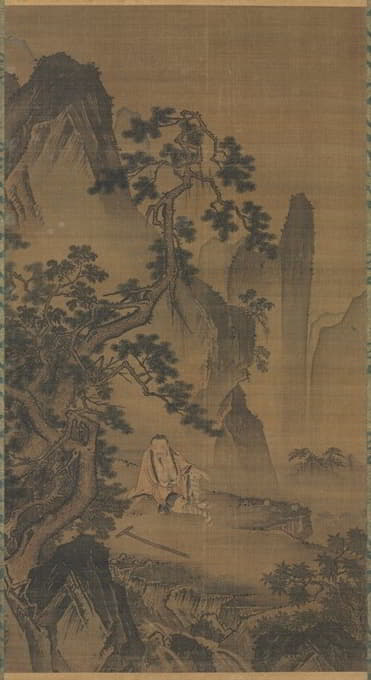 Dai Jin - The Hermit Xu You Resting by a Stream