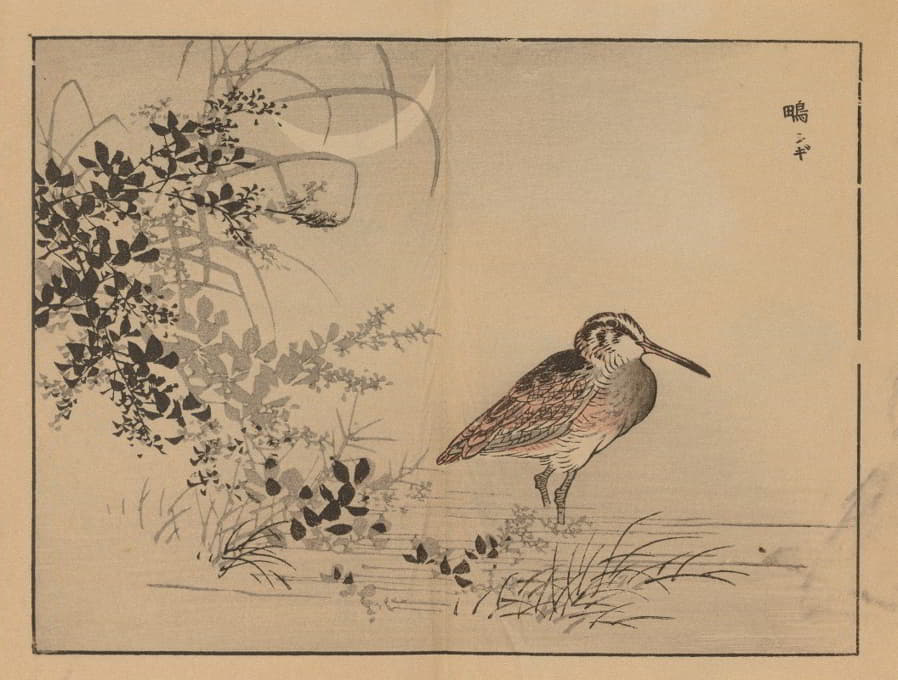 Kōno Bairei - 楳岭画谱, Pl.40