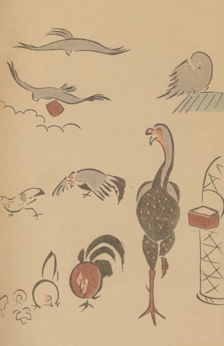鸟兽略画式，Pl.19