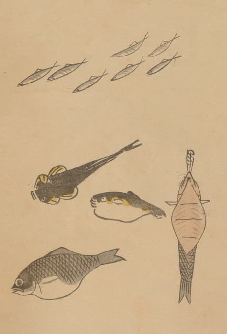 Masayoshi Kitao - 鸟兽略画式, Pl.49